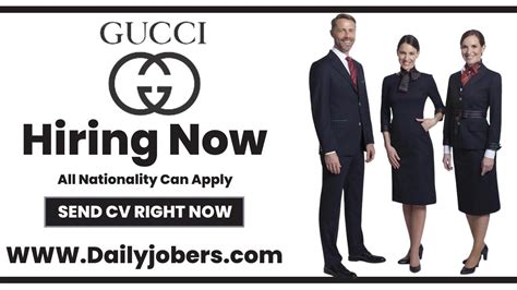 gucci career nyc|gucci outlet job.